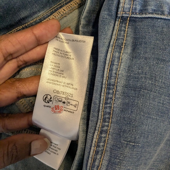 Free People Double Dutch Pull-On Jeans - Sz S - Picture 6 of 7